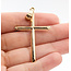 Pendant Cross 18ky 2.25x1.2" 1.97g 126042039