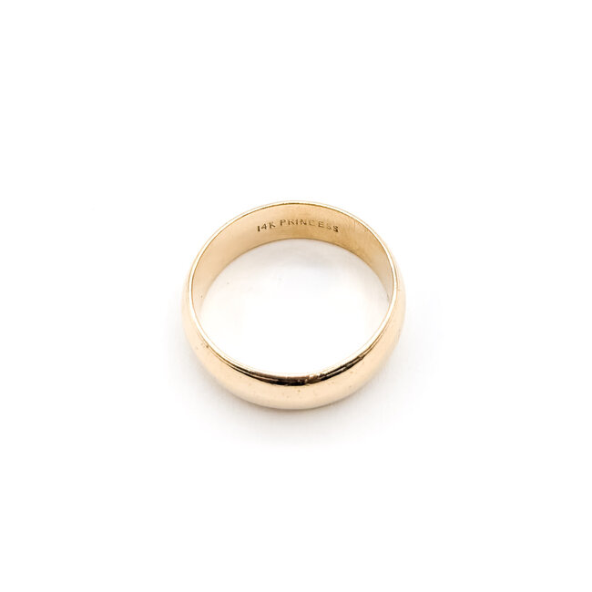 Ring Band 14ky 6.5mm Sz9 6.56g 126042018
