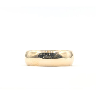 Ring Band 14ky 6.5mm Sz9 6.56g 126042018
