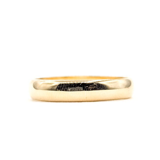 Ring Band Half Round 14ky 4mm Sz10.5 3.57g 126042020