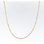 Necklace Curb Link 14ky 1.3mm 18" 2.83g 126042030