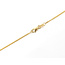 Necklace Curb Link 14ky 1.3mm 18" 2.83g 126042030