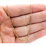 Necklace Curb Link 14ky 1.3mm 18" 2.83g 126042030