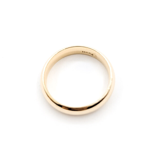 Ring Band Comfort Fit 14ky 5.35mm Sz11 7.74g 126042019
