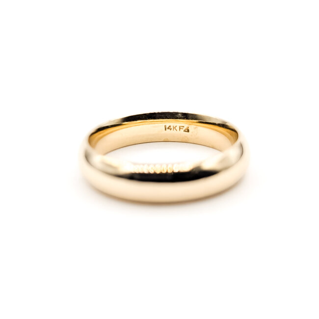 Ring Band Comfort Fit 14ky 5.35mm Sz11 7.74g 126042019