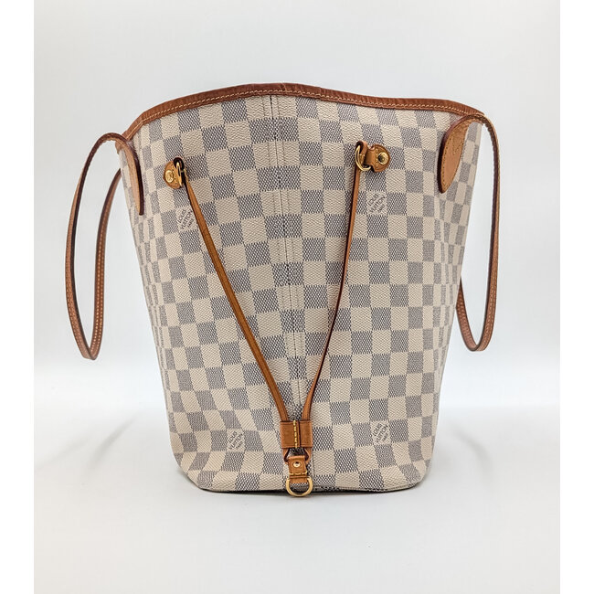 Handbag Louis Vuitton Neverfull Gm Rose Ballerine Damier 126045045
