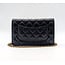 Handbag Chanel WOC Black Lambskin Gold Hardware W/Box & Dust Bag 126045046