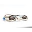 Bracelet Louis Vuitton Brown Monogram LV Treble Blue Leather Cloth Pony Style Calfskin 126055001