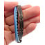 Bracelet Louis Vuitton Brown Monogram LV Treble Blue Leather Cloth Pony Style Calfskin 126055001