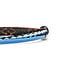 Bracelet Louis Vuitton Brown Monogram LV Treble Blue Leather Cloth Pony Style Calfskin 126055001