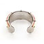 Bracelet Louis Vuitton White and Pink Monogram Canvas Cuff 126055003