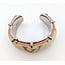 Bracelet Louis Vuitton White and Pink Monogram Canvas Cuff 126055003