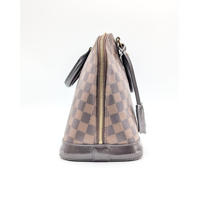 Handbag Louis Vuitton Alma Damier Ebene N51131 126055004