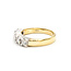 Ring Bridal .75ctw Round Diamonds 18ky 3mm Sz6.5 5g 226040019