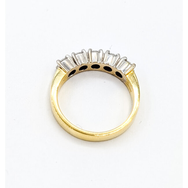 Ring Bridal .75ctw Round Diamonds 18ky 3mm Sz6.5 5g 226040019