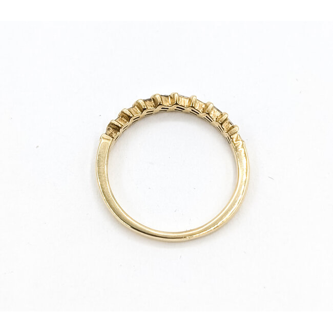 Ring Bridal .12ctw Baguette Diamonds 14ky 1.85mm Sz6 1.57g 226040027