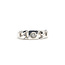 Ring Chain Link .10ct Round Diamond 18kw 5.35mm Sz6.5 4.78g 226040024