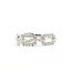 Ring Chain Link .50ctw Round Diamonds 14kw 5.5mm Sz7 3.15g 226040021