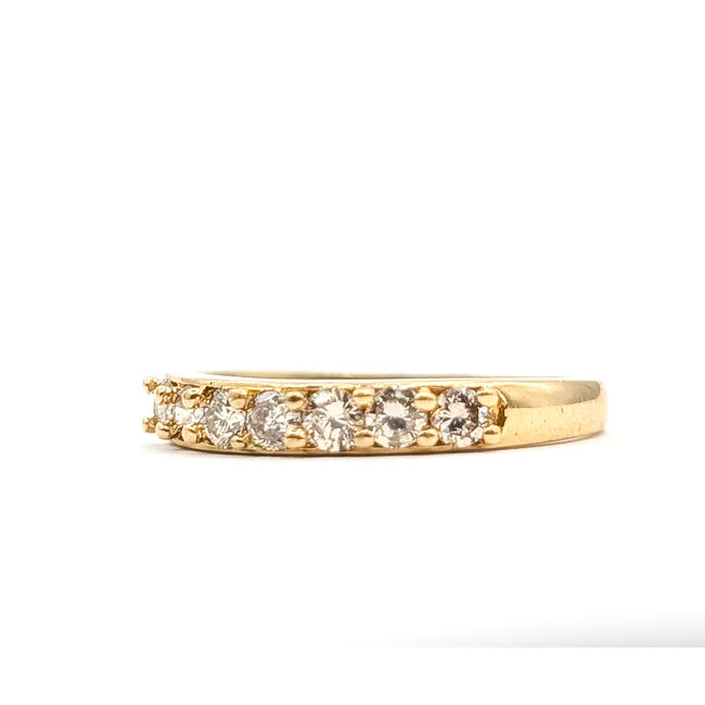 Ring Bridal .40ctw Round Diamonds 18ky 3.25mm Sz7.75 2.3g 226040026