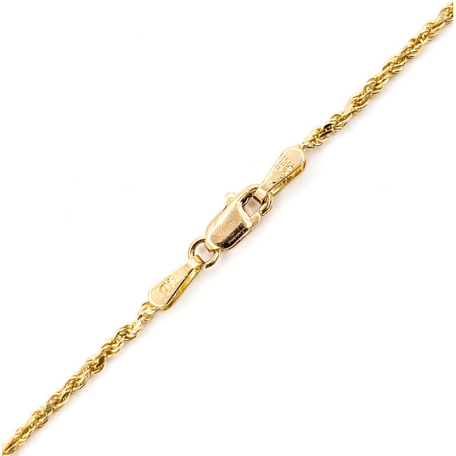 Necklace Scroll 1.50ctw Round Diamonds 14ky 1.25x1" 21" 7.73g 226050009