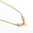 Necklace Scroll 1.50ctw Round Diamonds 14ky 1.25x1" 21" 7.73g 226050009