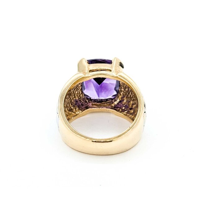 Ring 8.50ct Purple Amethyst 10ktt Sz6 10.0g 126050007