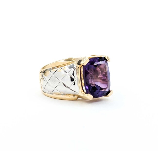 Ring 8.50ct Purple Amethyst 10ktt Sz6 10.0g 126050007