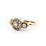 Ring Floral .50ctw Round Diamonds 18kr Sz6 7.0g 126050002