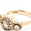Ring Floral .50ctw Round Diamonds 18kr Sz6 7.0g 126050002