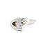 Ring Scroll .25ctw Round Diamonds 14ktt Sz7 6.4g 126050003