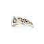 Ring Scroll .25ctw Round Diamonds 14ktt Sz7 6.4g 126050003
