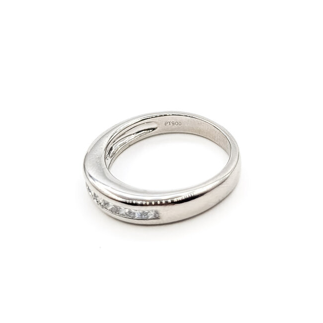 Ring Bridal .50ctw Princess Diamonds 900pt 4mm Sz6 226040013