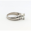 Ring Engagement 1.00ct Princess Diamond .25ctw Diamonds 900pt 5mm Sz6 226040012