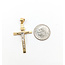 Pendant Crucifix 14ktt 1.5x.75" 2.14g 126042055