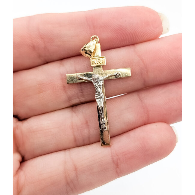 Pendant Crucifix 14ktt 1.5x.75" 2.14g 126042055