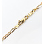 Necklace Figaro Link 14ktt 3mm 20" 7.42g 126042054