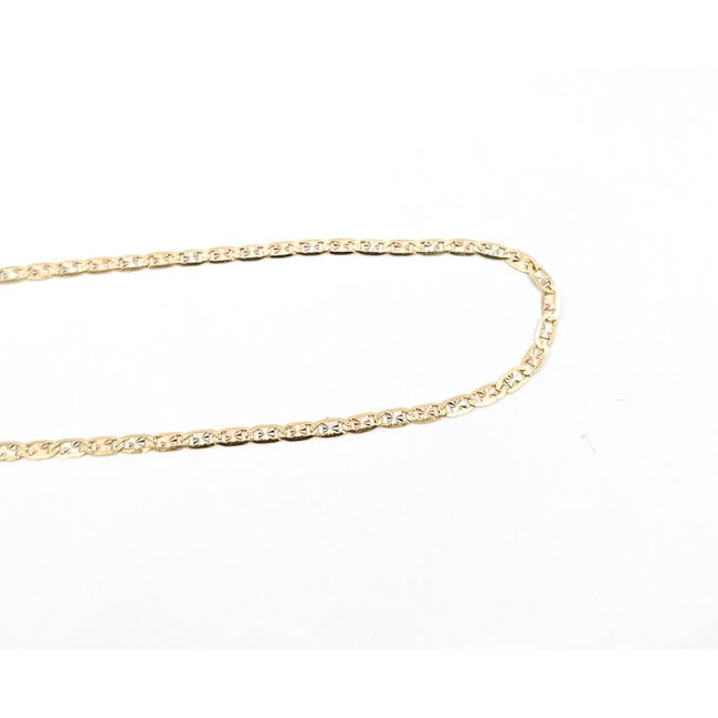 Necklace Gucci Link 14ktt 2.6mm 22" 4.89g 126042053