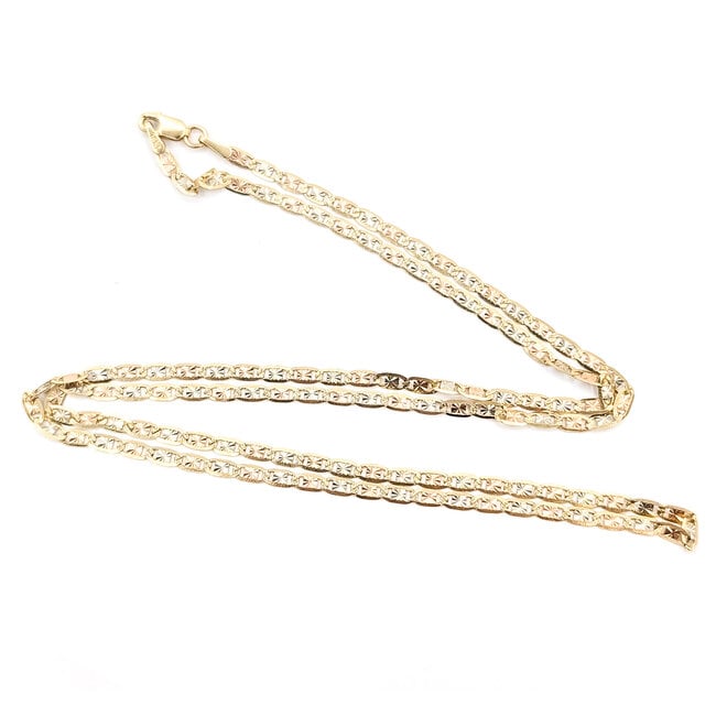 Necklace Gucci Link 14ktt 2.6mm 22" 4.89g 126042053