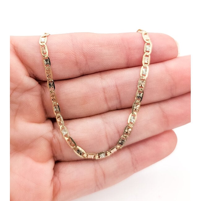 Necklace Gucci Link 14ktt 2.6mm 22" 4.89g 126042053
