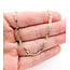 Necklace Gucci Link 14ktt 2.6mm 22" 4.89g 126042053