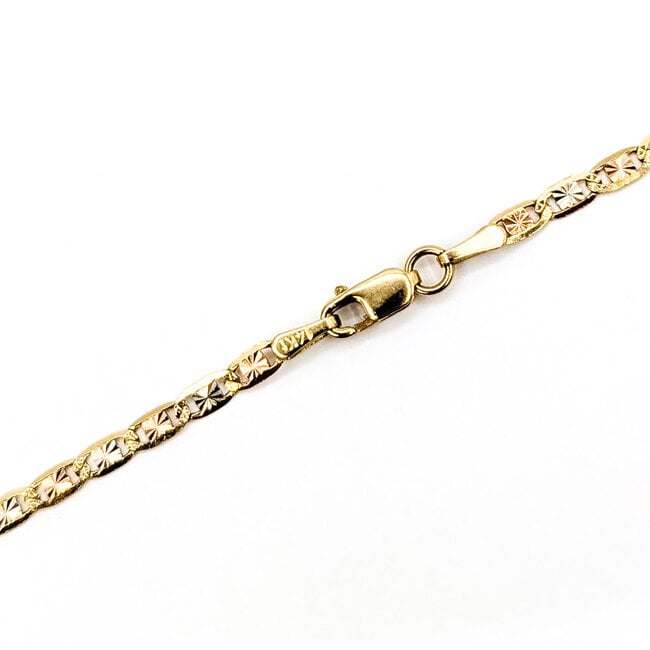 Necklace Gucci Link 14ktt 2.6mm 22" 4.89g 126042053