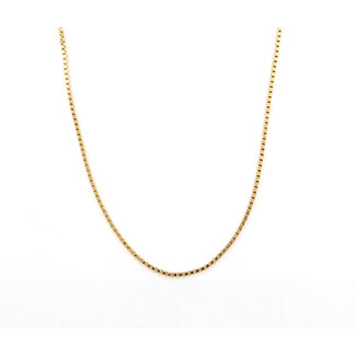 Necklace Box Link 14ky 1.5mm 20" 8.14g 126042048