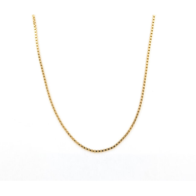 Necklace Box Link 14ky 1.5mm 20" 8.14g 126042048