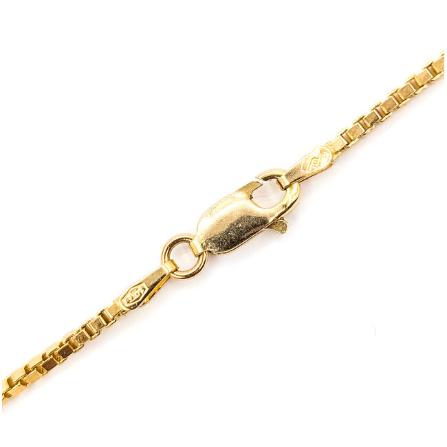 Necklace Box Link 14ky 1.5mm 20" 8.14g 126042048