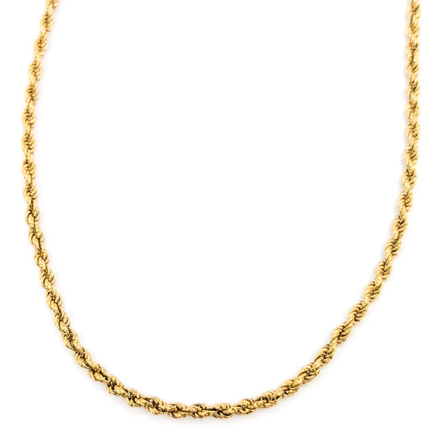 Necklace Rope 14ky 3.15mm 18" 5.77g 126042047