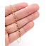 Bracelet Paperclip 14ky 2.2mm 7" 1.78g 126042045