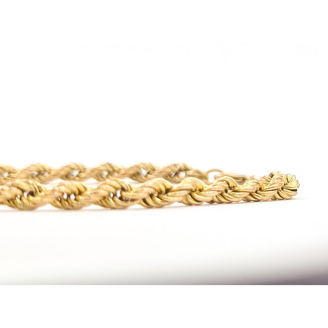 Bracelet Rope 14ky 4mm 7" 3.44g 126042046