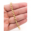 Bracelet Rope 14ky 4mm 7" 3.44g 126042046