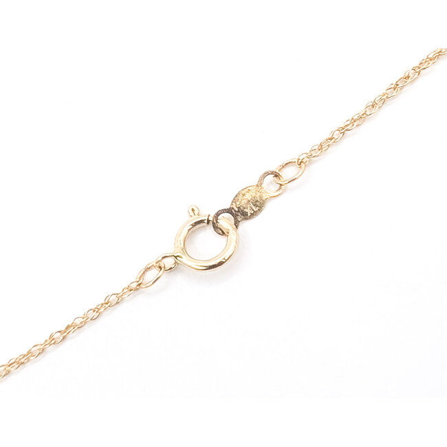 Necklace Rolo Link 14ky 1.1mm 20" 1.07g 126042050