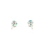 Earrings Stud 0.50ctw Emerald 14kw 4mm .74g 126050014